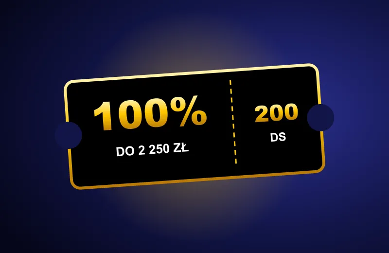 Kupon bonusu casino Cazeus: 100% do 2 250 zł i 200 DS